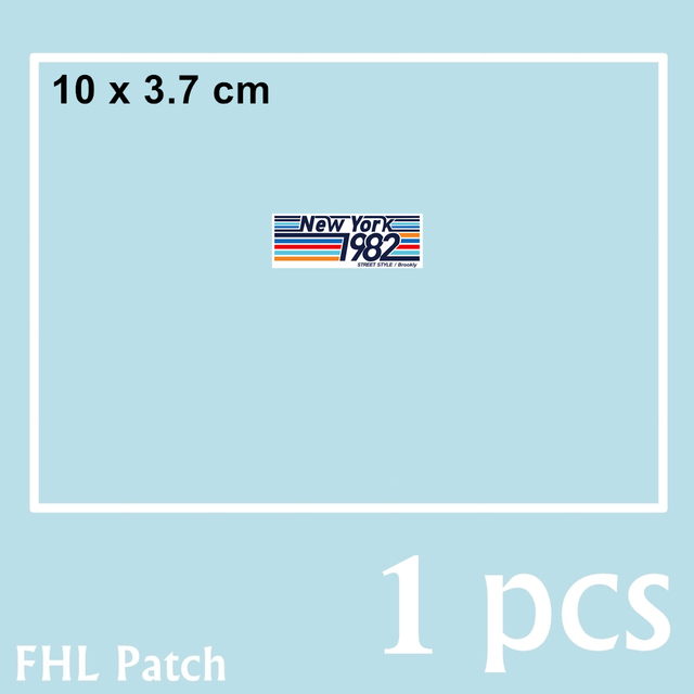 Striped Letters 1982 Stickers For Clothes Iron On Patch For T Shirt DIY Printing Parches Washable Heat Transfer S2-D34