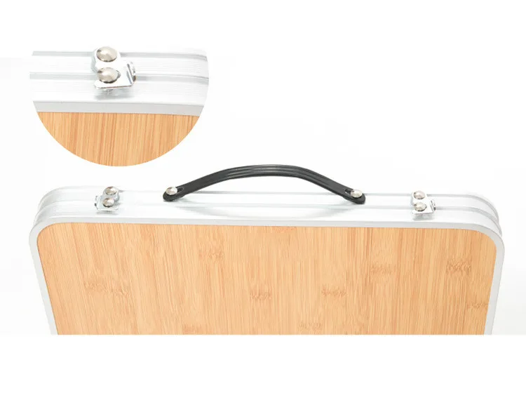 Портативный Легкий Складной Алюминиевый Портативный Открытый складной мебель кемпинг стол патио складной столик для пикника