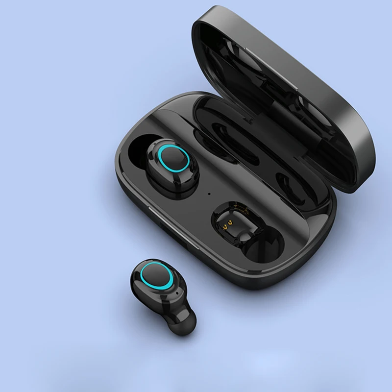 Earphone Bluetooth Wireless Headphone with Microphone Sport Game Truly in Ear Headset Tws 8D Stereo Waterproof Noise Canceling