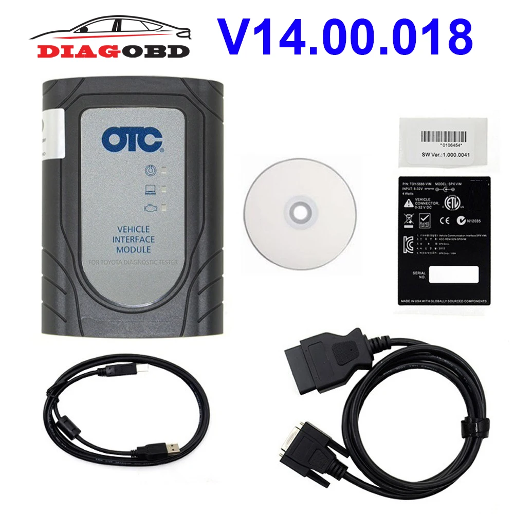 

Newest GTS TIS 3 OTC scanner For Toyoya IT2 Latest V14.00.018 For Toyota IT3 GTS OTC Scanner Auto Diagnostic Tool