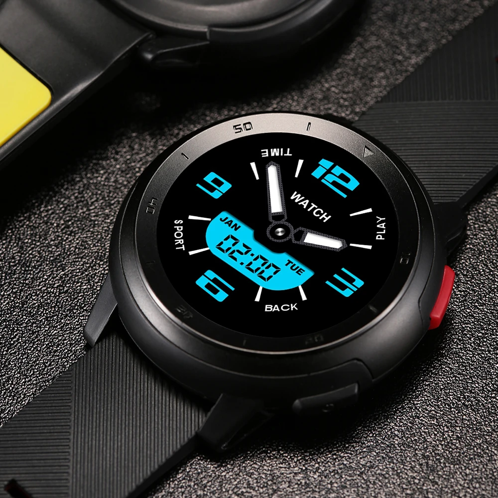 LOKMAT Bluetooth Смарт-часы для мужчин фитнес-трекер PPG+ ЭКГ монитор сердечного ритма музыка 5ATM водонепроницаемые спортивные Смарт-часы для ios