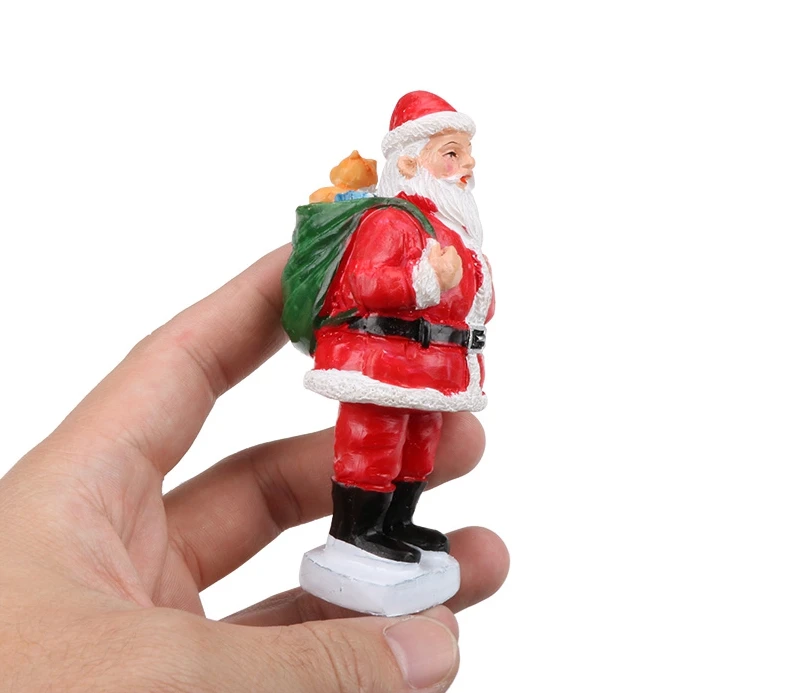 

Psychological sand table resin figure santa chrismas