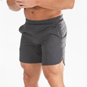 

New Men Fitness Bodybuilding Shorts Man Summer Gyms Workout Male Breathable Mesh Quick Dry Sportswear Jogger Beach Short Pants