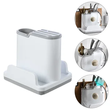 

1Pc Stoarge Rack Convenient Plastic Multifunction Practical Chopping Board Stand for Home