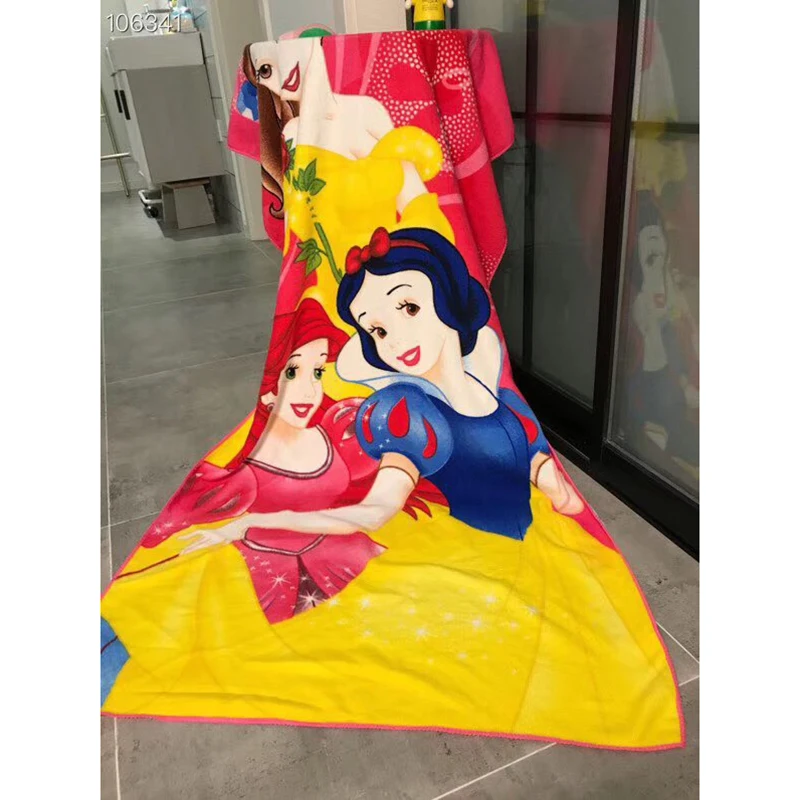 Disney 70*140 см милый Белоснежка Стич Человек-паук Минни полотенце для мытья дома мультфильм Минни банное полотенце детское прямоугольное полотенце