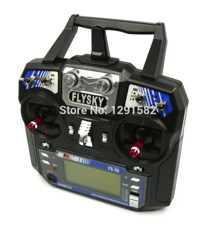 

Hot Flysky FS-i6 FS I6 2.4G 6ch RC Transmitter Controller w/ FS-iA6 IA6B FS-IA10B R6B Receiver For RC Helicopter Plane Quadcopte