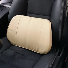 Поясничная поддержка спинного офисного кресла пены памяти нижней талии Боли Удобные микрофибры кожа автомобильная подушка