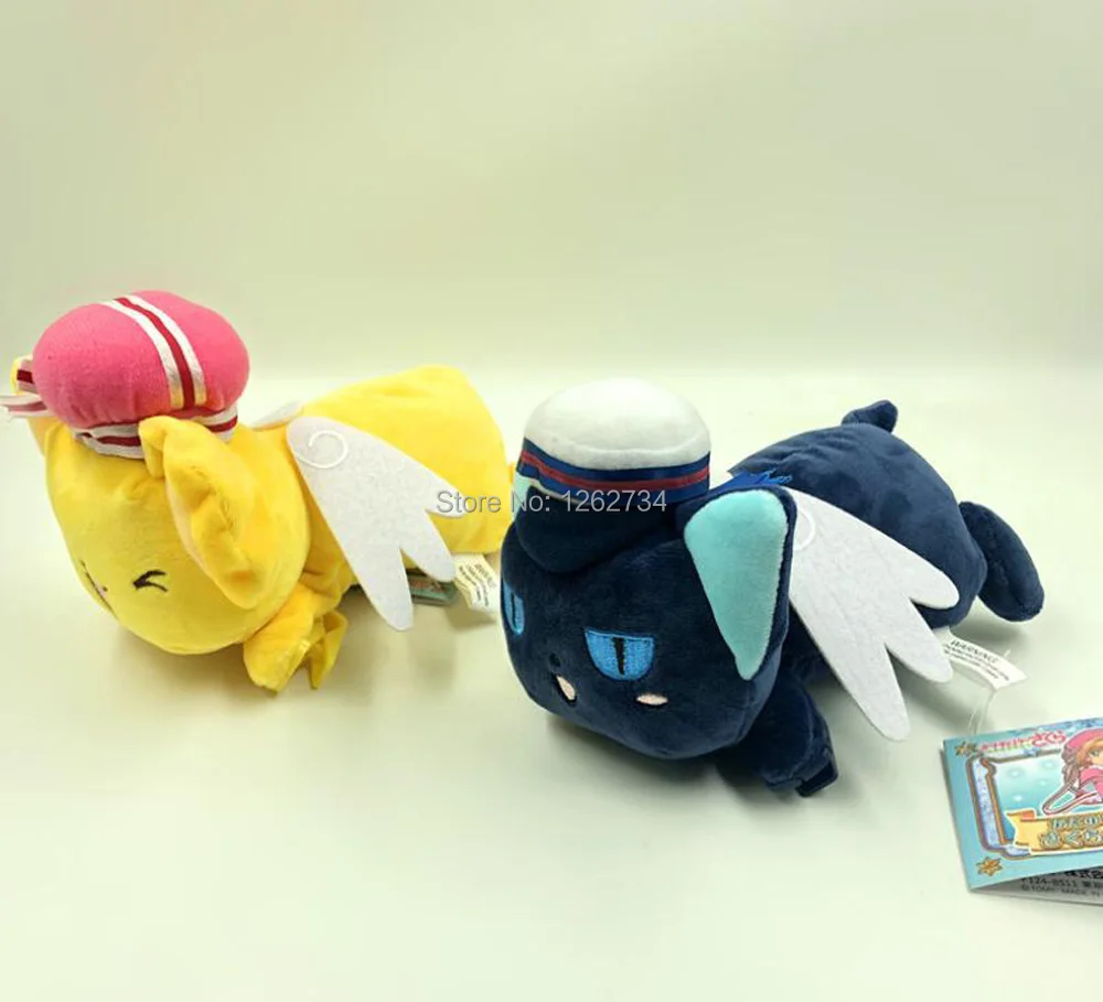 17CM Cardcaptor Sakura Kero SPINEL SUN Riding On The Shoulder Plush Doll Figure Retail | Игрушки и хобби
