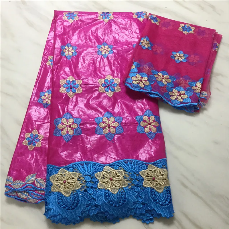 Новое поступление камень Африканский Базен riche ткань с вышивкой кружева/Базен riche платье Материал нигерийский PL112728