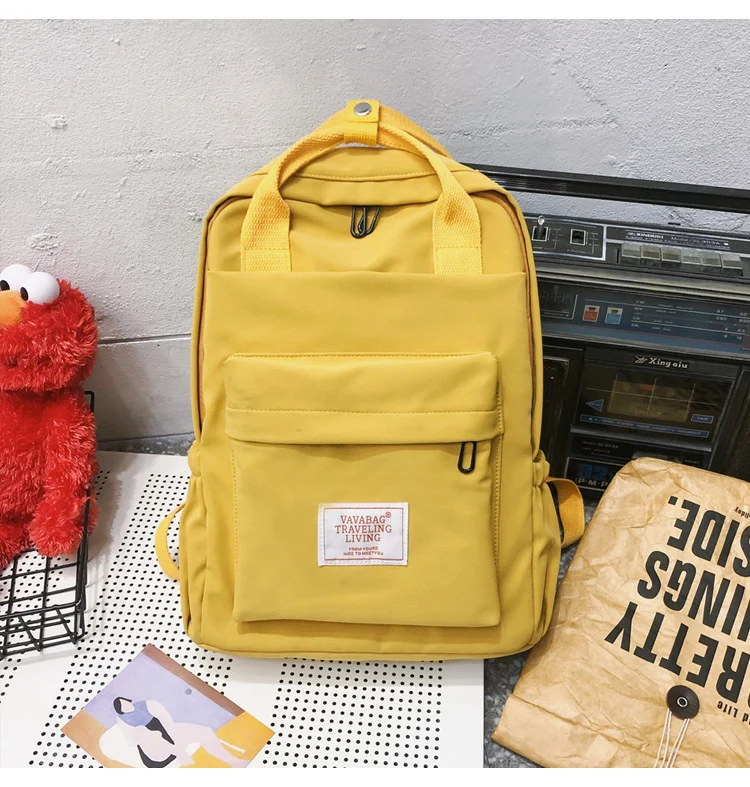 

New Waterproof Nylon Backpack for Women Multi Pocket Travel Backpacks Female School Bag for Teenage Girls Book Mochilas