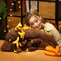 Anime shenlong figura brinquedos de pelúcia dos desenhos animados dragão jogar travesseiro boneca peluche coleção estatueta boneca brinquedos presentes para crianças