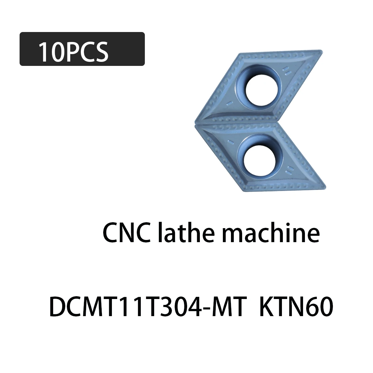 CNC Lathe Turning Tools DCMT DCMT11T304 MT TN60 Metal Ceramic High Quality Inserts Turning Tools