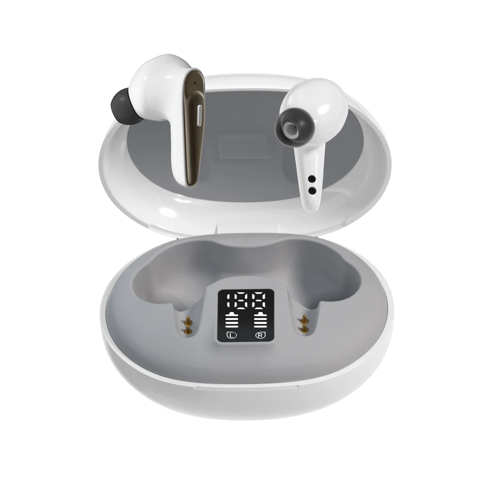 

Bluetooth Earphone Wireless Headphones 10D HiFi Stereo Headset Sports Waterproof Earbuds With Microphone LED Display For Phones