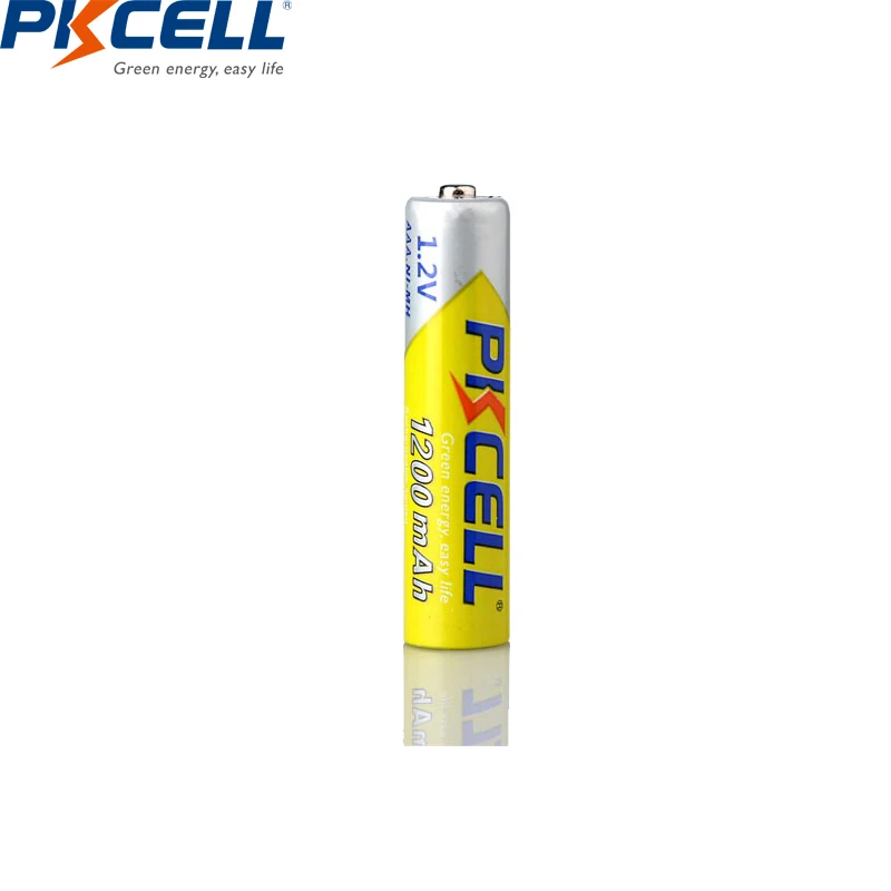 

8PCS/2card PKCELL 1.2V NIMH AAA rechargeable batteries AAA 1200mah with 1000 Cycle battery for LED flashlight bicycle lamp