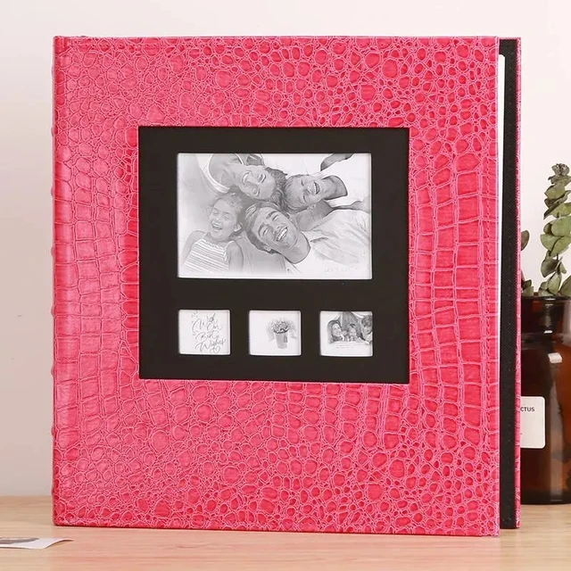 Diy Photo Album Cover Families  Insert Photo Album 200 Photos - 6 Inch  Insert Photo - Aliexpress