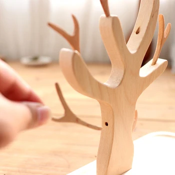 

Snack Plate Wooden Cake Fruits Dish Home Dessert Tray Sushi Board Party Dinnerware 1