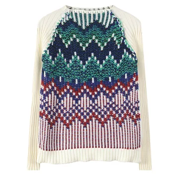 

2020 Elegant Pullovers Sweater Women Autumn Winter Female Wave Striped Knitted Streetwear Slim Long Sleeve Lady Jumper Warm