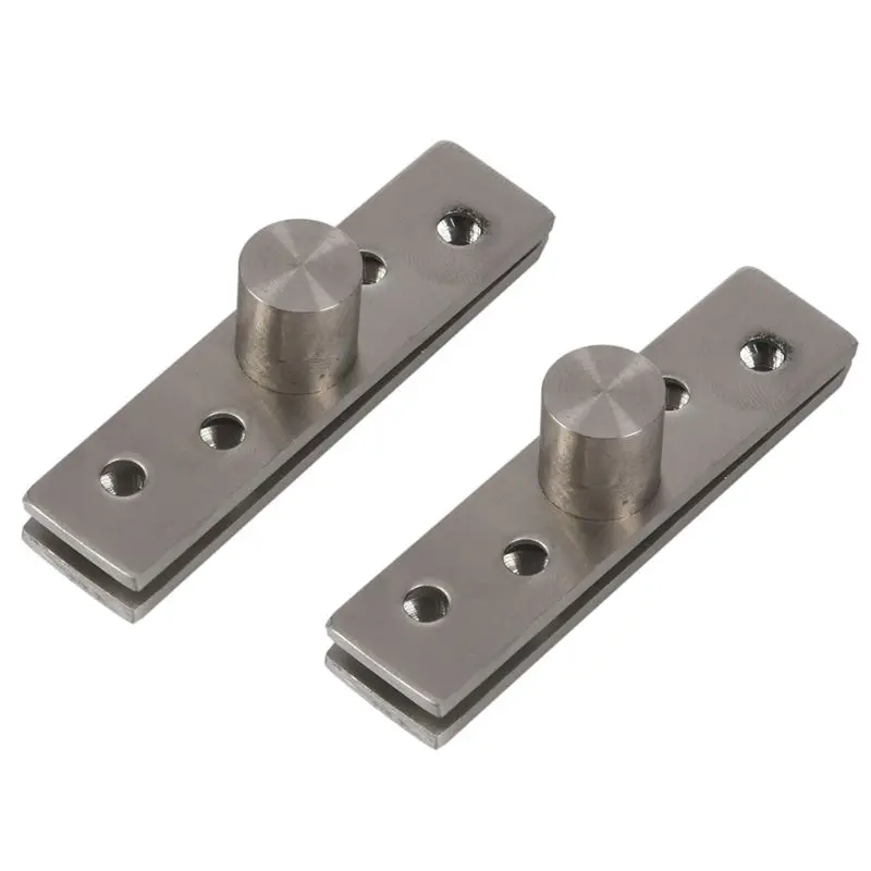 

75mm Length Stainless Steel 360 Degree Door Pivot Hinge 2 Pcs