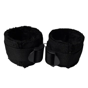 7PCs BDSM Adult Sex Toys Plush Handcuffs Strap Whip Rope Bed Restraints Bandage Couples Cosplay