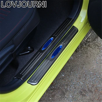 

Foot Pedal Exterior Auto Automobile Chromium Modified Parts Trim Sticker Strip Mouldings Accessory 17 FOR Toyota Yaris Hatchback