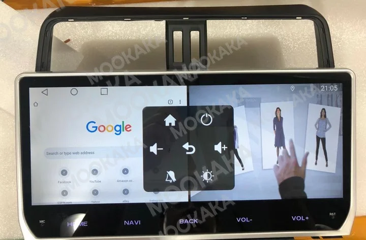 

Car Radio 8+128G 10.4" Android 10 Automotivo Head UnitGrandeur Car DVD Player GPS Navigation Stereo For Toyota Prado 2010-2013