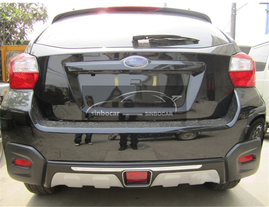 Автомобильный Стайлинг, защита заднего бампера, Накладка на порог, накладка на багажник, Накладка для Subaru XV 2012 2013, защита Бампера