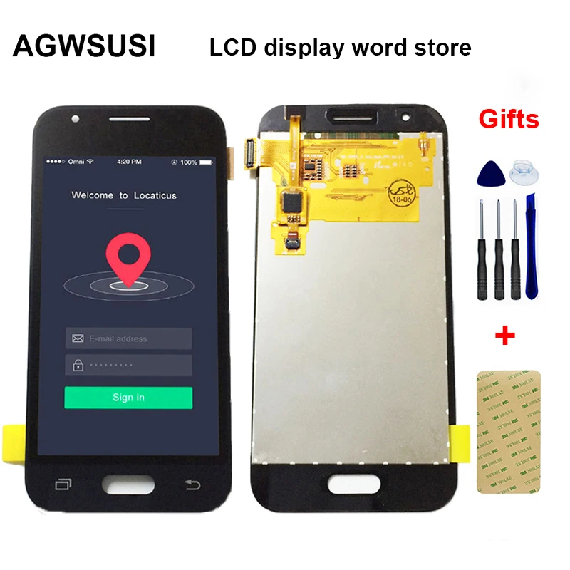 Lcd para Samsung Lcd + Tela de Toque Galaxy Mini Toque J105 J105h J105f J105m Sm-j105f Display Digitador Assembléia Vidro j1 Lcd