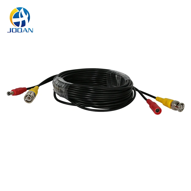 buy Universal BNC Cable 18m 30m 50m Video Recorder Cable DC Power for Wired AHD Camera 8CH 16CH DVR Video Analog Surveillance System