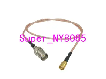 

cable BNC Female Jack to SMB female jack straight crimp RG316 RF pigtail 4inch~10M