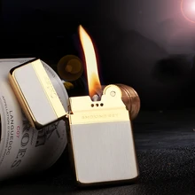 

Chief Kerosene Lighter Smoking Set Windproof Torch Lighter Flint Grinding Wheel Cigarette Lighters Gift for Men Lighter Vintage