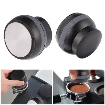 

Stainless Steel Coffee Tampers Modern Style Coffee Bean Pressing Tool Elastic Coffee Tamper Professional Coffee Making Tool