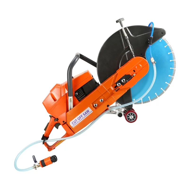 350mm/400mm high-horsepower power cutting saw, gasoline concrete cutting  machine, fire-fighting toothless saw AliExpress