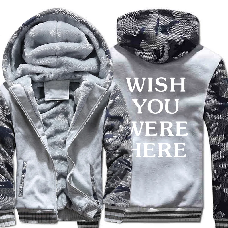 WISH YOU WAS HERE с буквенным принтом, Толстая куртка с капюшоном для мужчин, осенне-зимнее Мужское пальто с капюшоном, куртки Тревиса Скотта астромира
