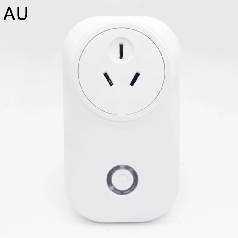 1 шт. простой штекер Wifi управление умная розетка 16A монитор питания EU/US/UK/AU разъем