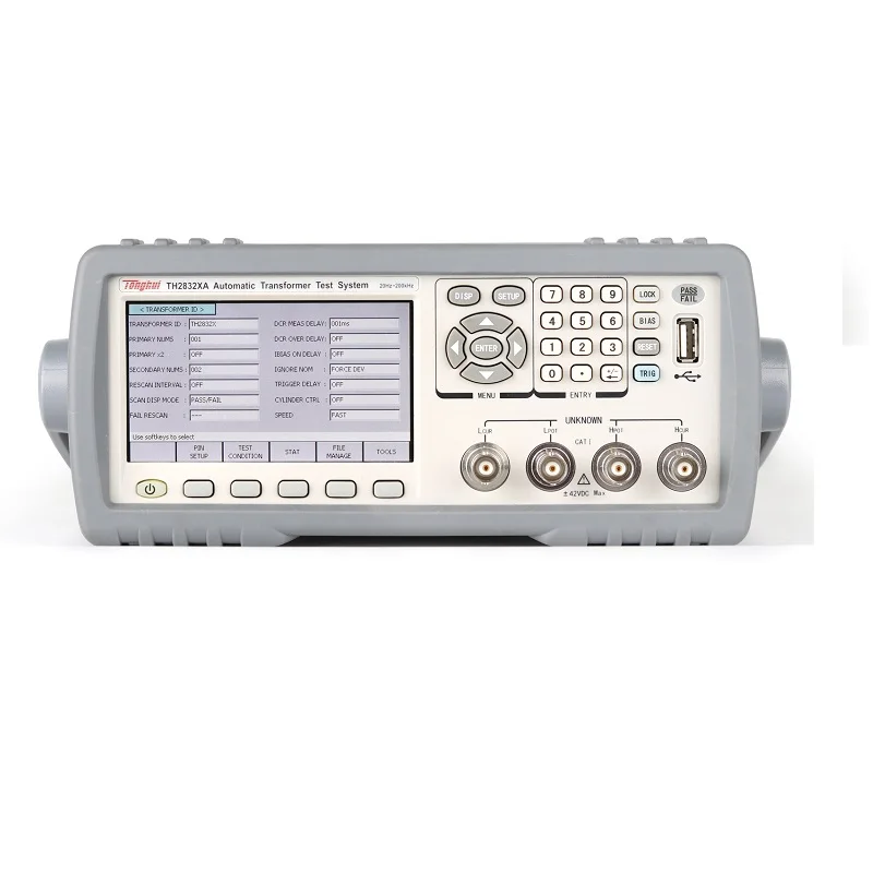 

TH2832XA 20Hz~200kHz Automatic Transformer Test System