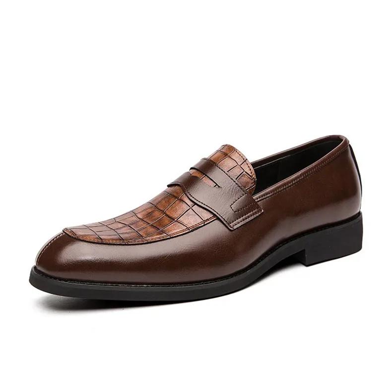 Fashion Pointed Toe Dress Shoes for Men Leopard Loafers Leather Shoes Male Slip On Formal Party Marriage Wedding Club Shoes Fashion Pointed Toe Dress Shoes for Men Leopard Loafers Leather Shoes Male Slip On Formal Party Marriage Wedding Club Shoes