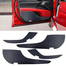 CITALL 4 шт. подходит для Toyota Camry углеродное волокно двери автомобиля анти-удар защитная наклейка крышка колодка для отделки