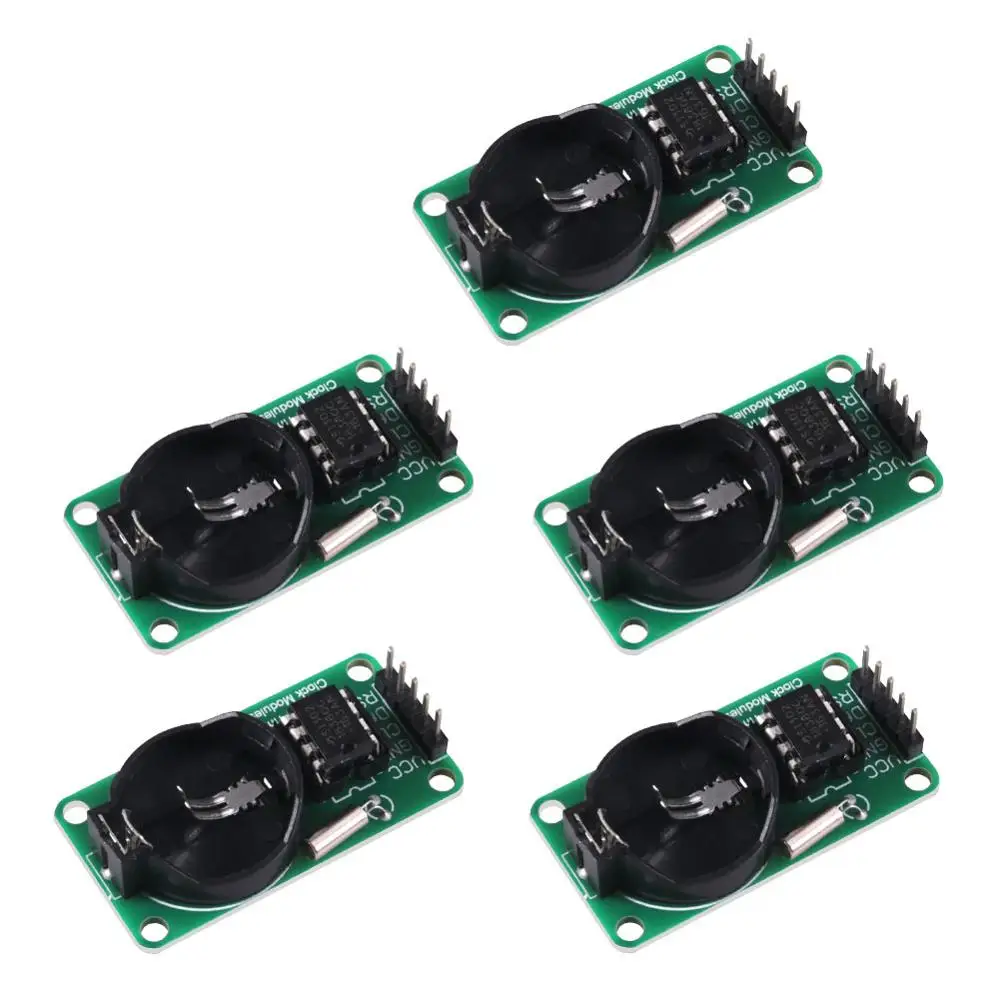 5pcs RTC DS1302 Real Time Clock Module For AVR ARM PIC SMD for Arduino | Электронные компоненты и принадлежности