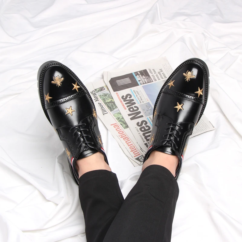 37-48 casual shoes men fashion brand comfortable shoes men leather#3311