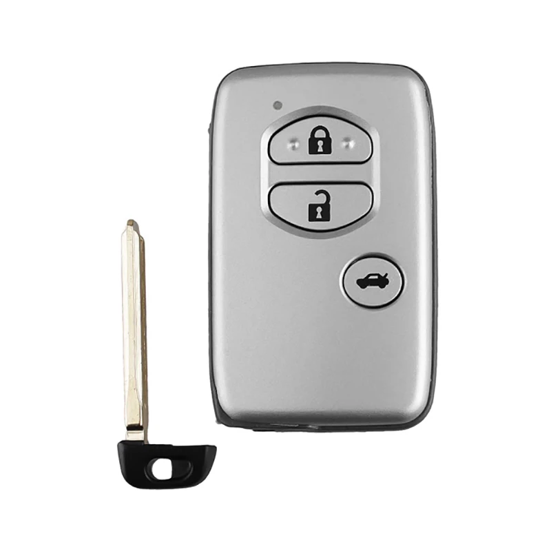 US $69.90 CN007174 Aftermarket 3 Button Toyota Land Cruiser Prado 2010 Smart Key B74EA P1 98 4D67 Chip FCCID 8990460A50 Keyless Go F433