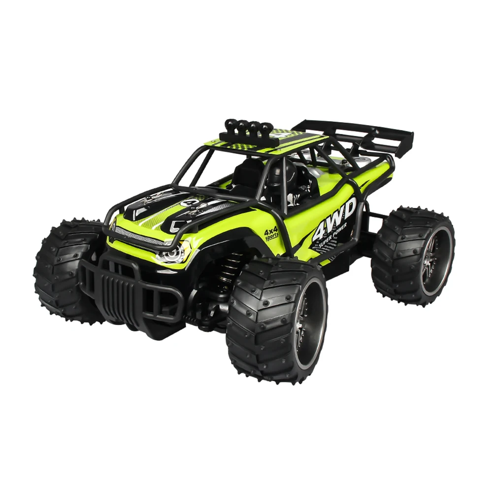 1: 16 4 канала 2,4 ГГц пикап 4WD подарок сильная рукоятка RC автомобиль пульт дистанционного управления USB Перезаряжаемый высокоскоростной внедорожник дети