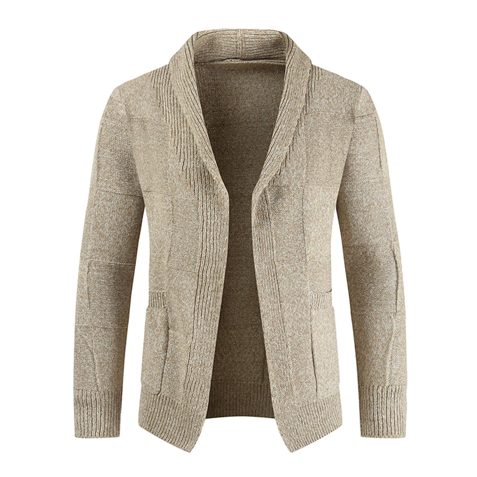 Men's High Quality Coat Winter Long Sleeve Turndown Collar Solid Cardigan Sweater Blouse Fast Free Shipping Куртка Мужская 2021 1
