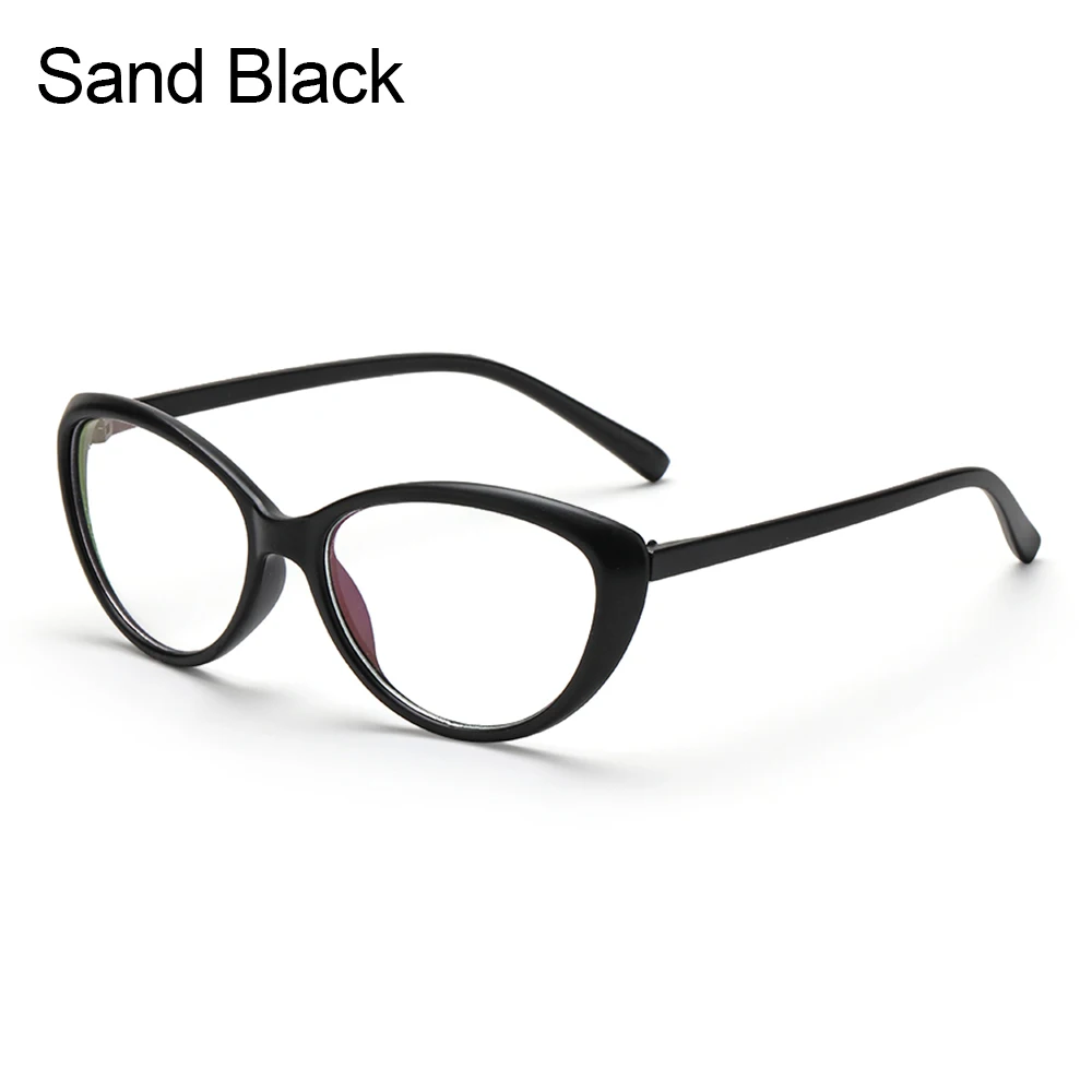 2021 Square Women Reading Glasses Oversized Frame Anti Blue Light Cat Eye Eyeglasses Trending Design Optical Computer Glasses prescription blue light glasses Blue Light Blocking Glasses