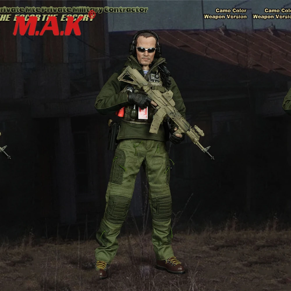 

26034 1/6 Scale Escort Private Military Contractor Full Set Action Figure Model Children Birthday Gifts