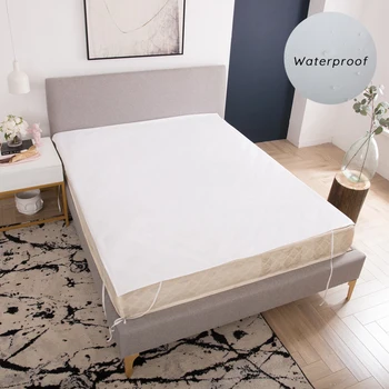 

Hotel White Bedsheet Bed Cover Waterproof Comfortable Moisture-proof Flat Single Mattress Protective Cover Hospital Home Bedding