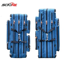 3 Слои детская одежда на рост 80, 90 см большой Ёмкость водонепроницаемая сумка для рыбалки Портативный катушка спиннинга сумка для рыболовных снастей сумки песка XA166G