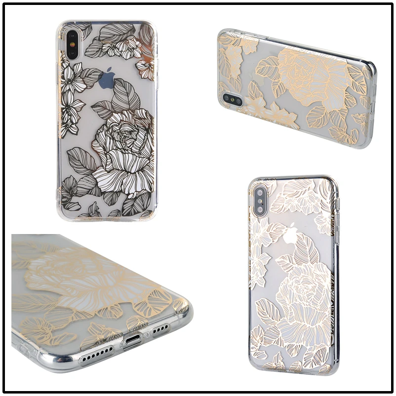 floral plating iphone 7 case-9