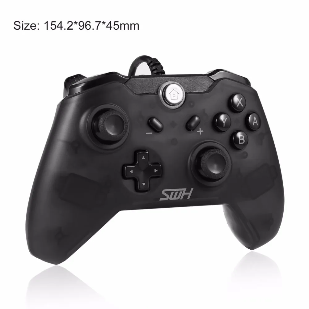 Модный игровой USB проводной игровой контроллер для переключателя, легко удерживающий переключатель, проводная ручка, совместимая с переключателем хоста
