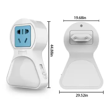 

Automatic Smart Sensitive LED Light Socket Night Light Wall Lamp USB Charge USB Port Multipurpose LED Light