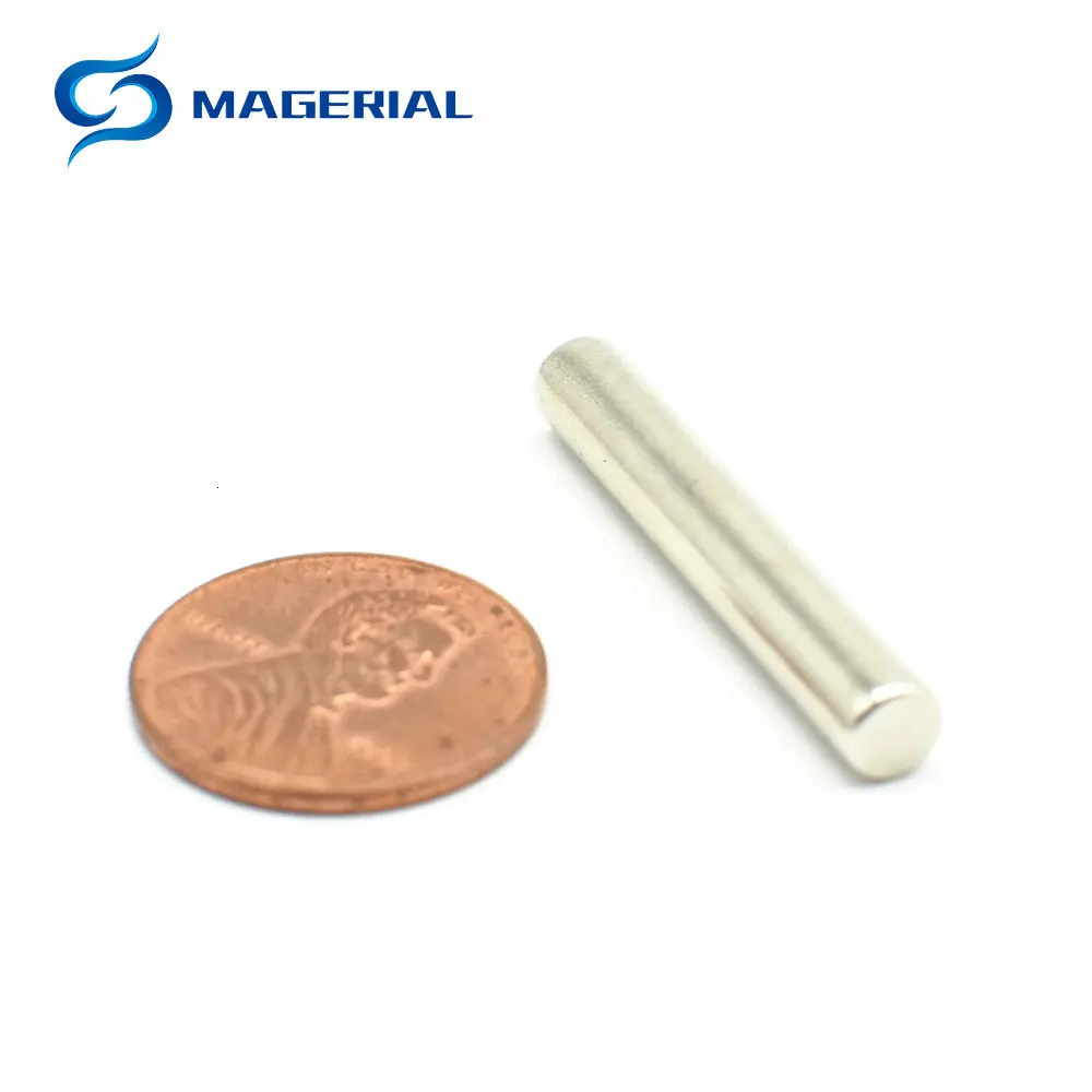 Диаметр Неодимового Магнита, диаметр цилиндра 5x33 мм, 0,2 дюйма ...